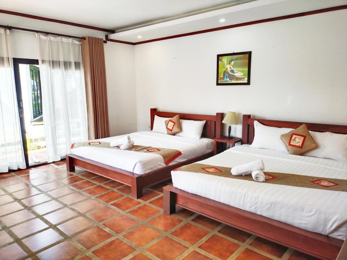 Vang Vieng Savanh Sunset View Resort Eksteriør billede