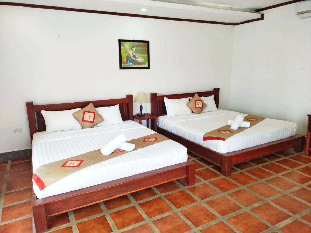 Vang Vieng Savanh Sunset View Resort Eksteriør billede