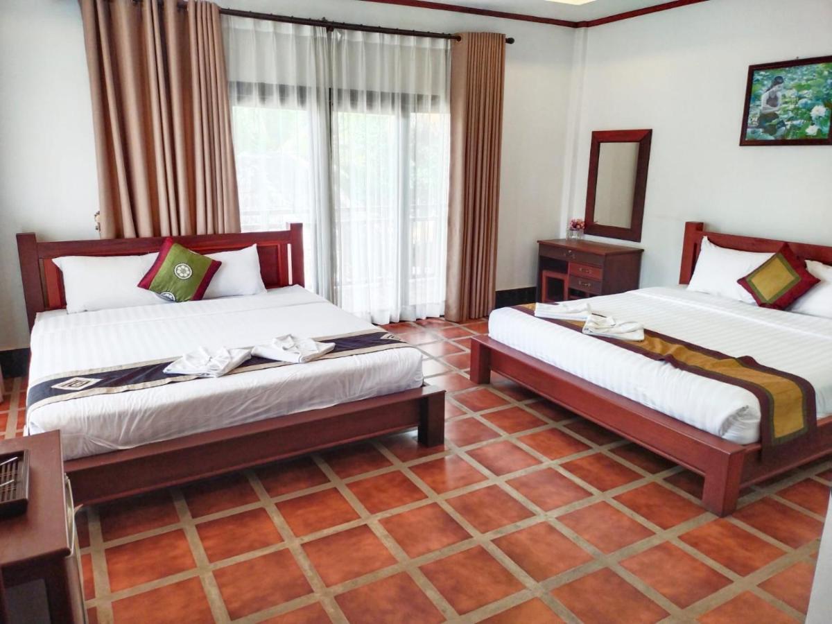 Vang Vieng Savanh Sunset View Resort Eksteriør billede